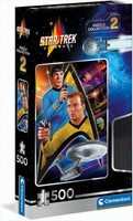 GW1118 Clementoni - Star Trek Collection 2, 500 Teile Neu & Ovp