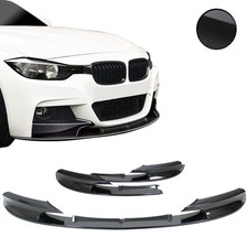 Cup Frontspoiler Lippe schwarz matt passend für BMW 3er, F30, F31,