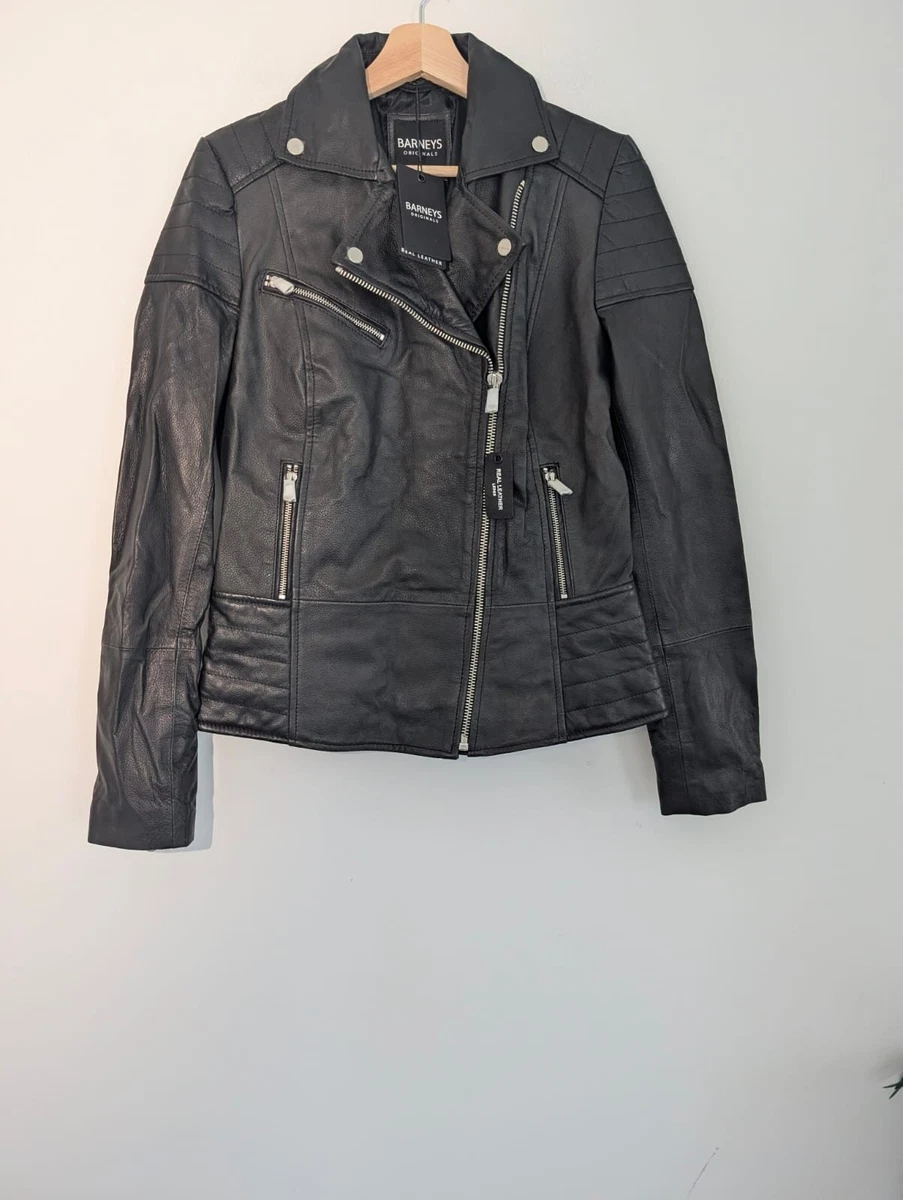barneys leather jacket products for sale | eBay