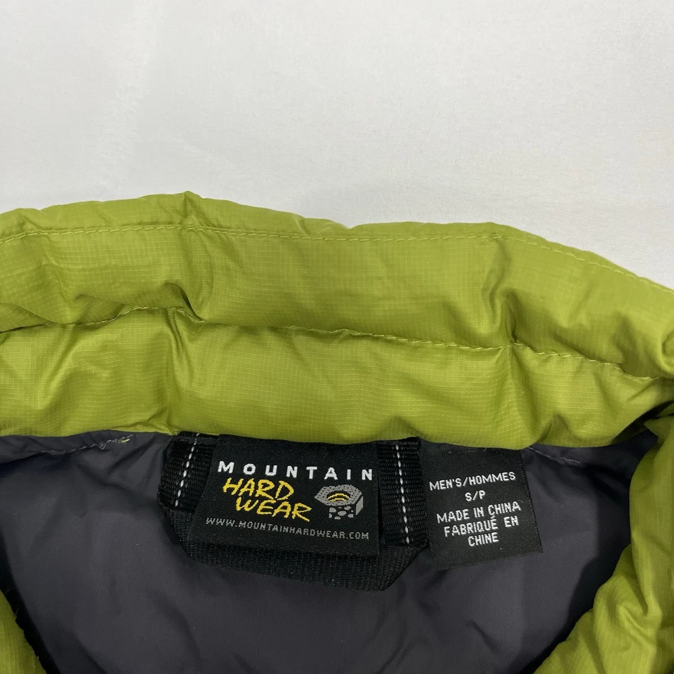 Mountain Hard Wear Vest Mens Green Duck Down Puffer Casual Ski Work - Image 3 of 4