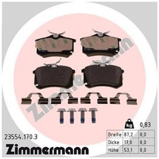 Satz Bremsbeläge Bremsklötze hinten für VW Bora 1 1J2 1J6 EOS 1F7 Golf | 2402