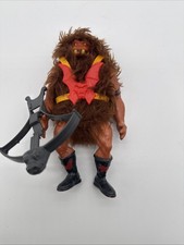 MOTU VTG Grizzlor Figure Masters of the Universe He-Man ~ Complete w/ Weapon