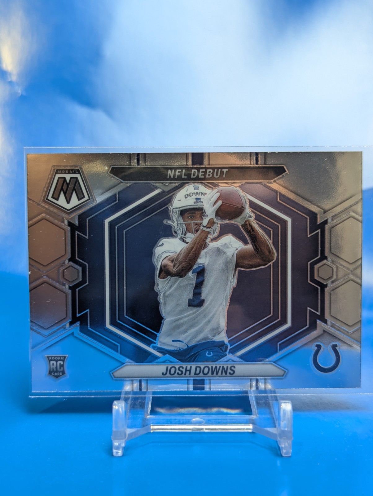 2023 Panini Mosaic NFL Debut Josh Downs #ND-15 Indianapolis Colts Rookie RC