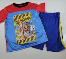 Paw Patrol Boys Shorts and T-Shirt Set Size 6 NEW Nickelodeon Outfit Casual