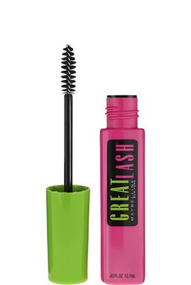 Maybelline New York Mascara for Volume Great Lash Mascara Blackest Black 12,5 ml