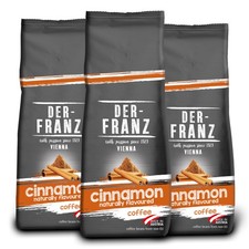 Coffee, flavoured with Cinnamon, Arabica and Robusta coffee beans, 3 x 500 g 22.11 per kilo