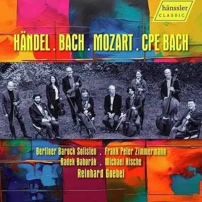 Handel, Mozart, J.S. Bach, C.P.E. Bach Berlin Baroque Soloists [CD]