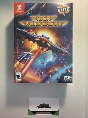 Rick Henderson - Extra Elite Edition (Nintendo Switch) xxx/500 - Brand New