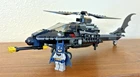 2007 LEGO Batman Batcopter w/ Light Bluish Gray Batman w/ Dark Blue Mask 7786