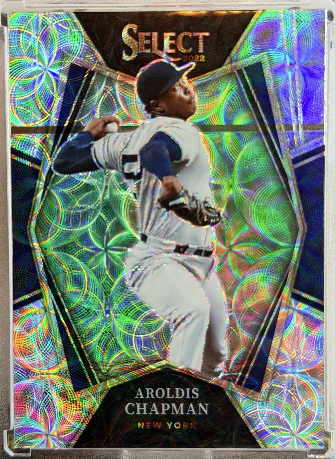 2022 Panini Select - Premier Level Aroldis Chapman #196 Scope Prizm