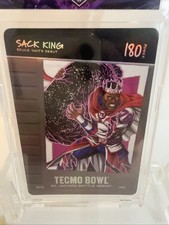 Bo Jackson Battle Arena Techmo Bowl Sack King 1/1 HEX 180 Power BO31 Monster !!
