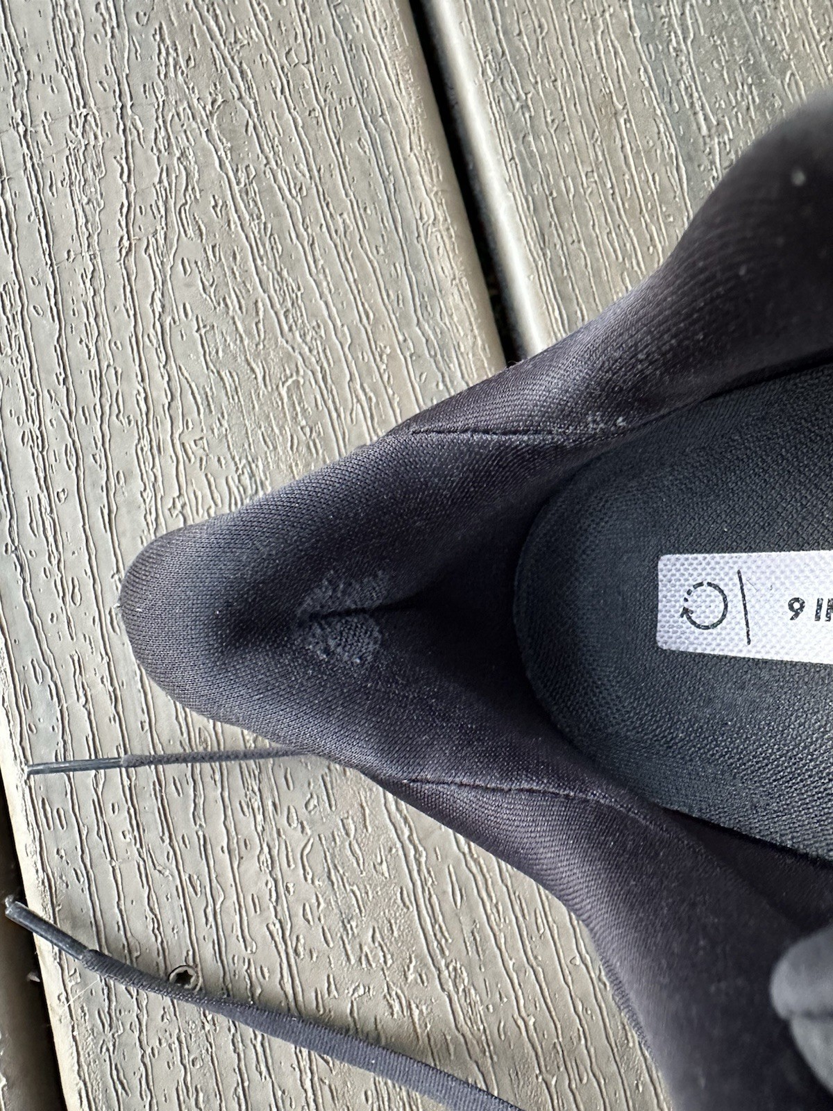 Hoka One One Arahi 6 Men's Size 10 D Black White Running Shoes 1123194-BWHT thumbnail 10