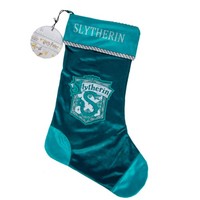 Harry Potter Weihnachtsstrumpf Slytherin - 45 Cm - Aaa Merchandise - Neu