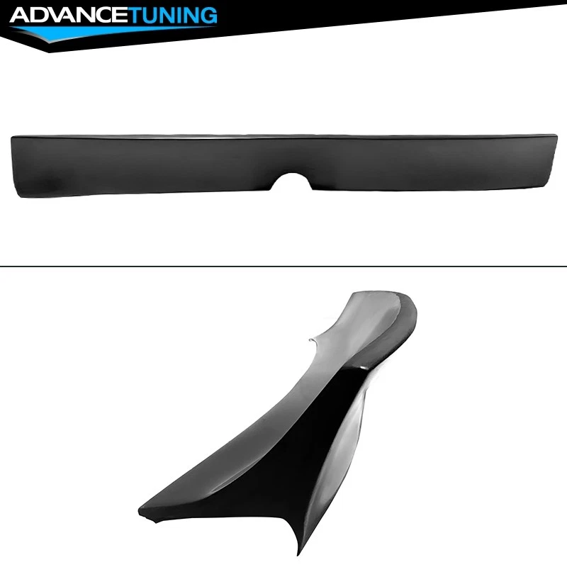 Fits 92-98 BMW E36 3-Series RB Style Rear Trunk Spoiler Wing PU Unpainted Black Foto 3 de 3