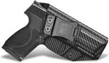 IWB Kydex Holster Fit: Smith & Wesson M&P M2.0 4/4.25 inch 9mm/.40 Pistol Inside