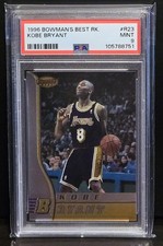 Kobe Bryant 1996 Bowman's Best RC Rookie Card R23 PSA 9 MINT. rookie card picture
