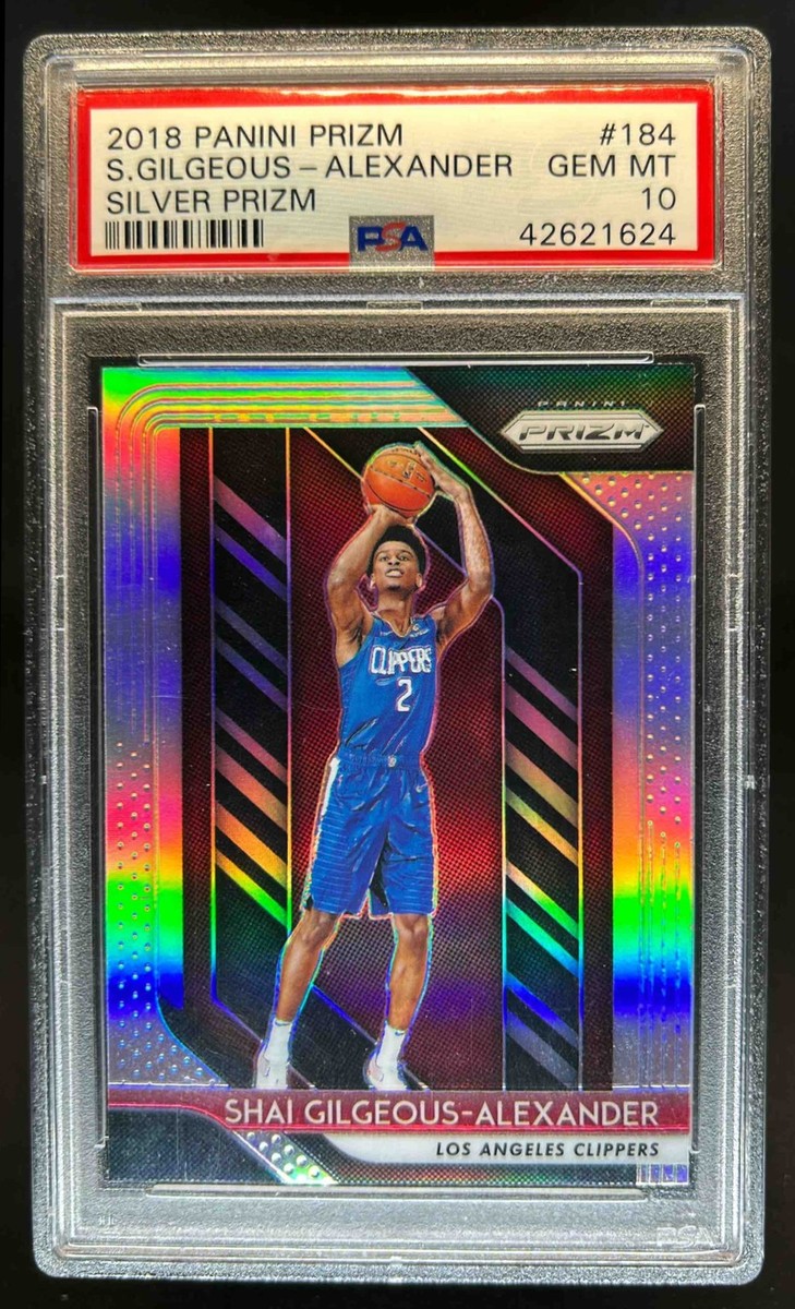 2018-19 Panini Prizm Shai Gilgeous-Alexander Prizms Silver 2018-19 Panini Prizm Shai Gilgeous-Alexander Prizms Silver