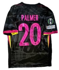 COLE PALMER Hand Signed FC CHELSEA 2024/25 Third Shirt Conference RARE with COA