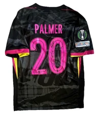 COLE PALMER Hand Signed FC CHELSEA 2024/25 Third Shirt Conference RARE with COA