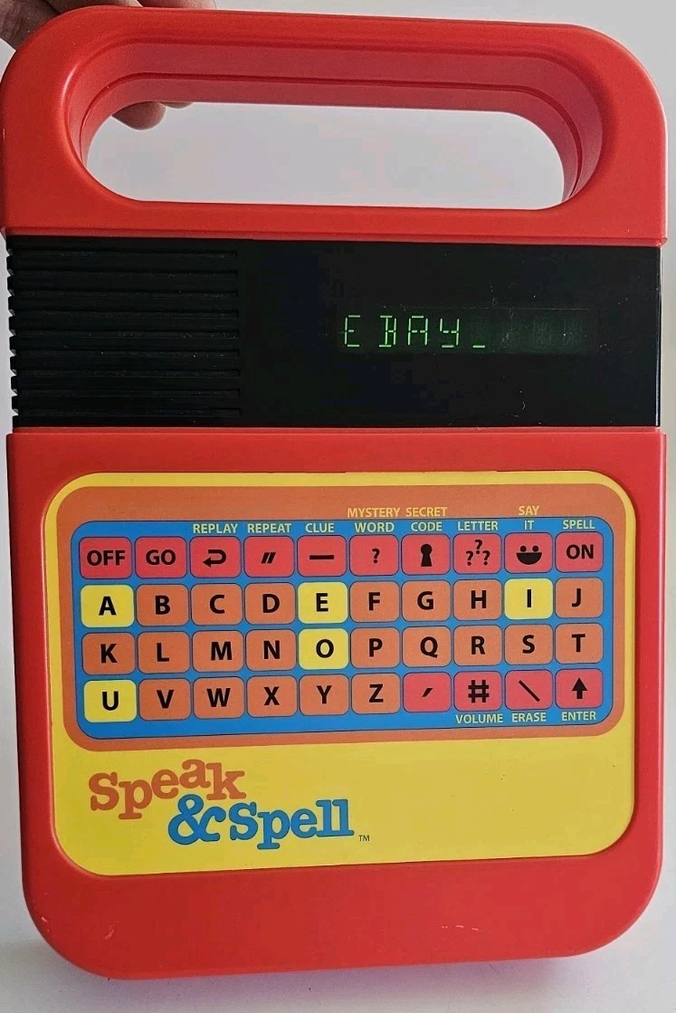 Speak & Spell Electronic Games for sale - eBay