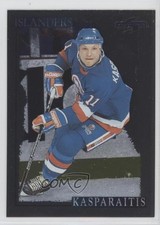 1995-96 Score Black Ice Darius Kasparaitis #40 0q3