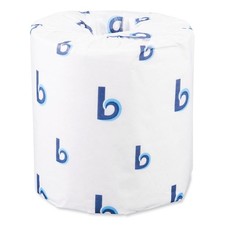 Two Ply Toilet Tissue Septic Safe White 4.5 X 3, 500 Sheets Roll 96 Rolls Carton