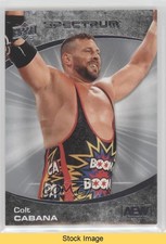 2021 Upper Deck AEW Spectrum Colt Cabana #49 READ 4et