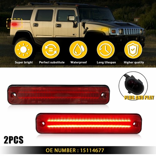 RED LED SIDE MARKER LAMP BUS TRUCK LORRY ROOF LAMP SIDE MARKER LAMP - View #5