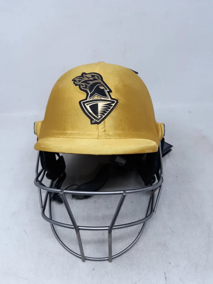 Shrey Cricket-Helmets Classic Steel Helmet Gold with Knight Emblem - Image 2 of 4