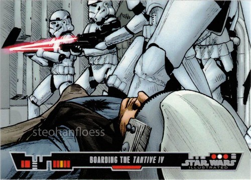 2013 Star Wars Illustrated A New Hope You Elige la tarjeta base Termina tu conjunto - Imagen 27 de 100