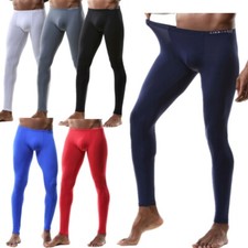 Mens Compression Trousers Sports Tights Workout Running Base Layer Long Johns