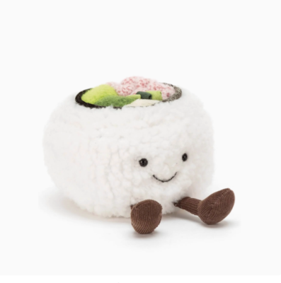 Jellycat SILLY SUSHI CALIFORNIA Soft Plush Toy RETIRED RARE Food