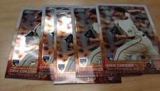 2015 Topps Chrome #145 Erik Cordier 5 Count Rookie Card Lot San Francisco Giants