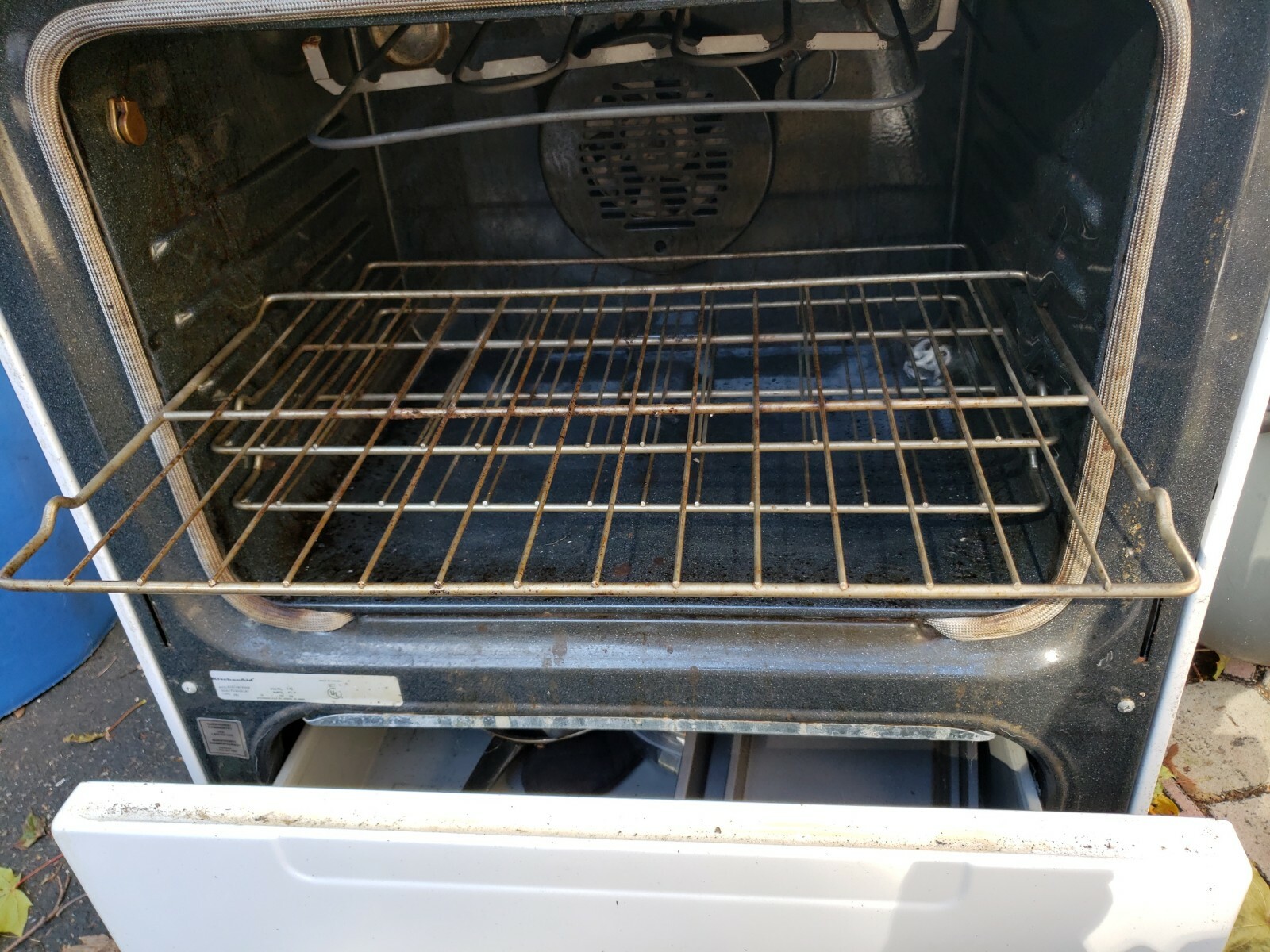 kitchenaid electric range model kerc507