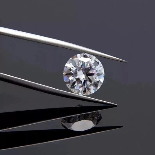 Loose 4.43 Carat Round Cut IGI Certified Lab Grown CVD Diamond F Color VS1 - V1 - Picture 5 of 11
