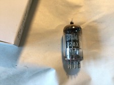 Brimar England 12AX7 (ECC83) Valve Tube Halo Getter Used Tested (J214)