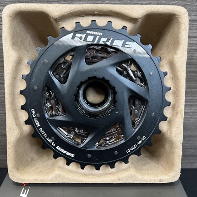 パーツ SRAM FORCE XG-1270 10-30T(12S) XDR SRAM Force AXS XG-1270 Cassette - 12-Speed, 10-30t, Silver