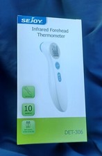 SEJOY Infrared Forehead Thermometer DET-306 Children Adults - NEW NIB