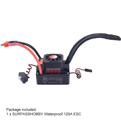 Contrôleur ESC étanche SURPASS HOBBY 150A Pour Voiture RC 1/8 Brushless - Neuf