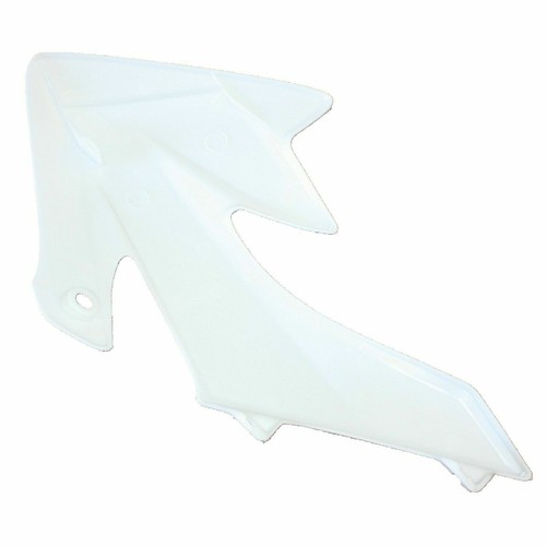 WHITE Plastic Front Tank Side Guard Fender Fairing CRF50 STYLE PIT PRO Dirt Bike - Picture 3 of 5