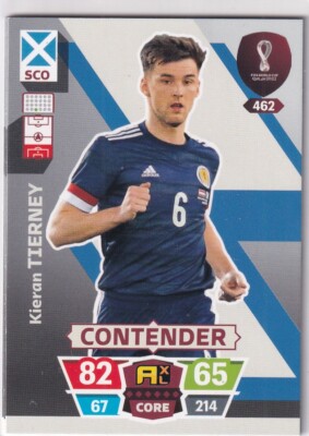 Panini Qatar World Cup Karte 2022 Contender Nr. 462 Kieran Tierney (Scotland)