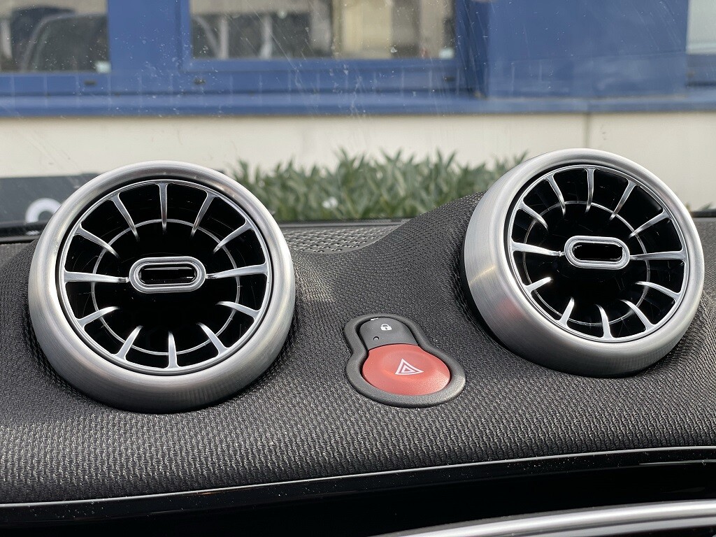 Paire De Garnitures De Couvercle D'aération Latérale En Caoutchouc PU