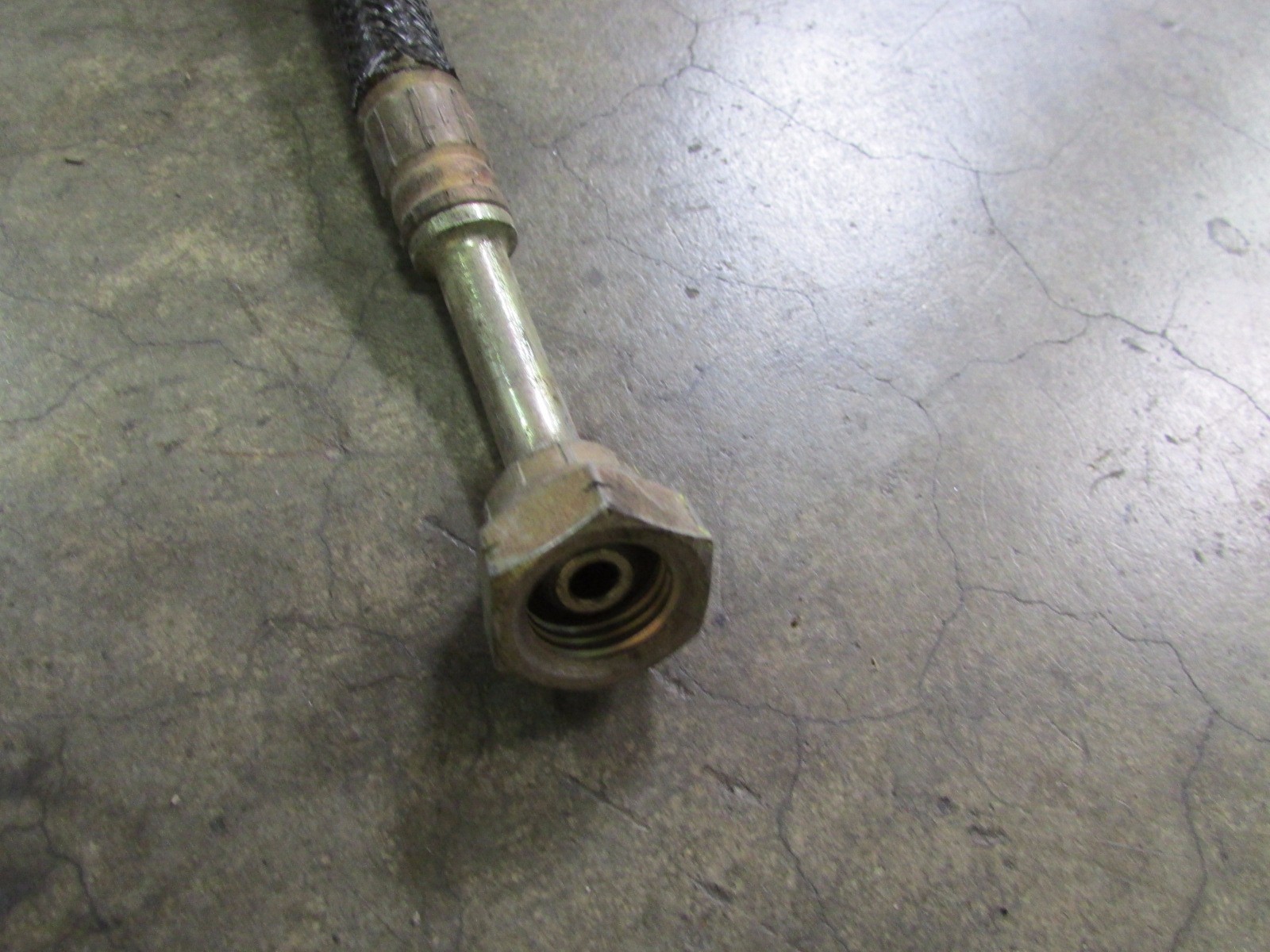 Lamborghini Gallardo Spyder, RH Right Fuel Filter Feed Line, P/N 407201218A