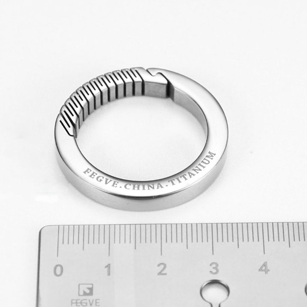 Real Key Rings Super Lightweight Keychains Buckle Male Creativity Gift