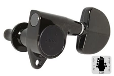 GOTOH SG301-20 Tuning Machine with Grover shaped buttons - 4L x 2R - Black