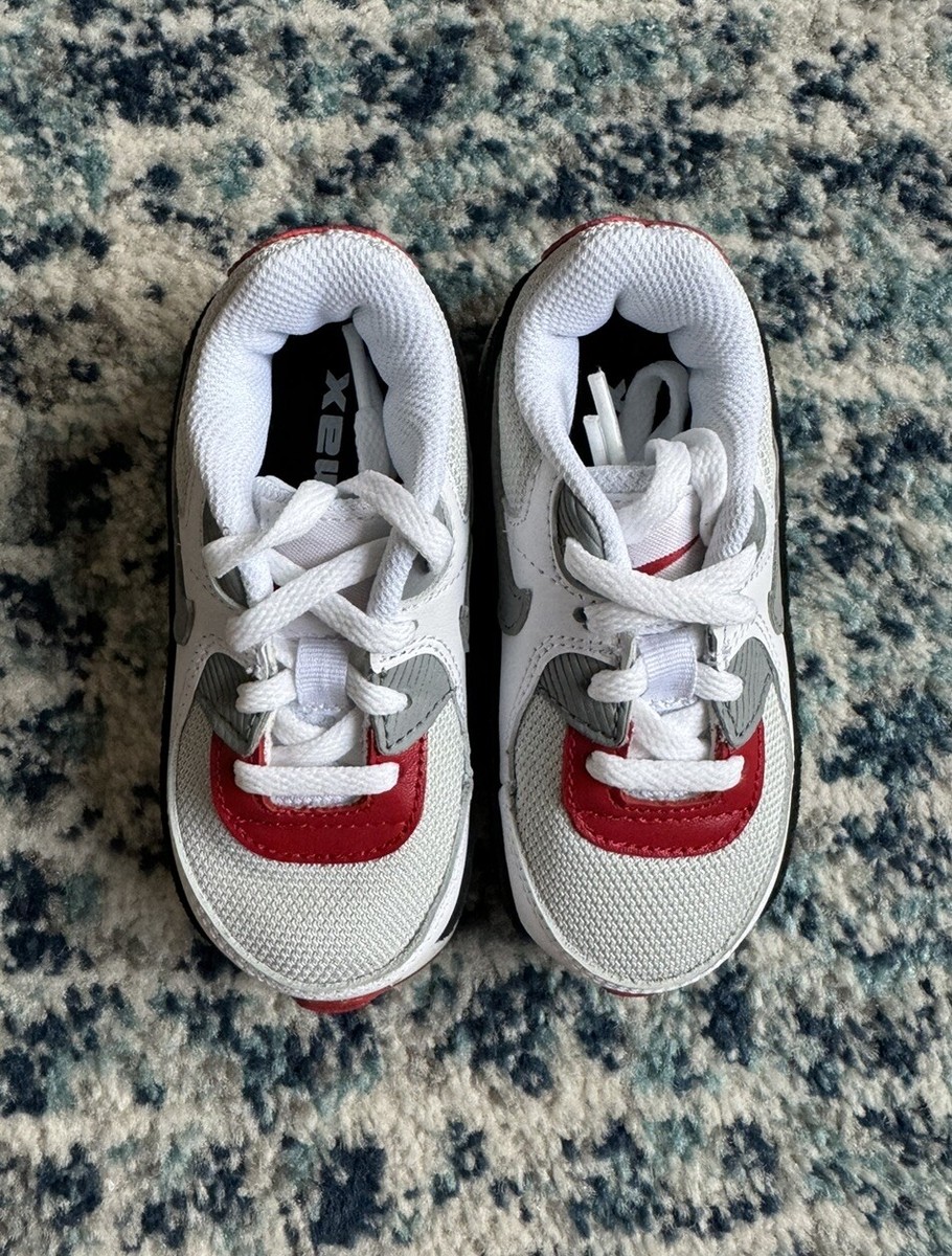 Nike Air Max 90 LTR Photon Dust Varsity Red Black White