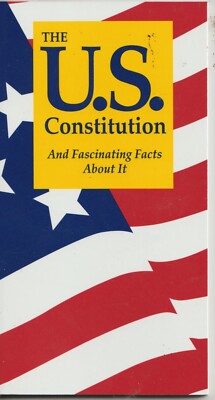 The U S Constitution, Free 1st class Shipping from OKC, Oklahoma, United States