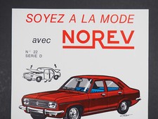 NOREV ANCIEN CHRYSLER 180 n°22 EPAVE Plastique 1/43 made in france A RESTAURER EUR 20,50