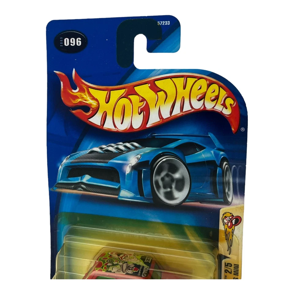 Литой автомобиль Hot Wheels Crazed Clowns Morris Mini No96 2003 Mattel - Изображение 3 из 4