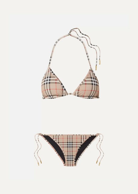 burberry plaid swimsuit